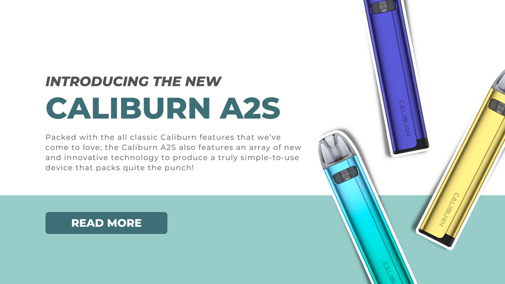 Introducing the new Caliburn A2S Pod Kit by UWELL