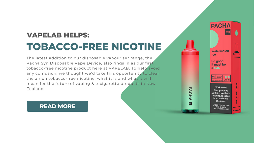 VAPELAB Helps: Tobacco-Free Nicotine
