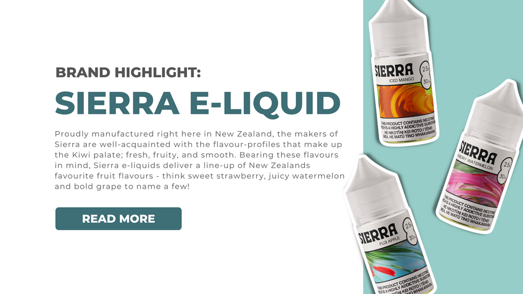 Brand Highlight: Introducing the New Sierra E-liquids