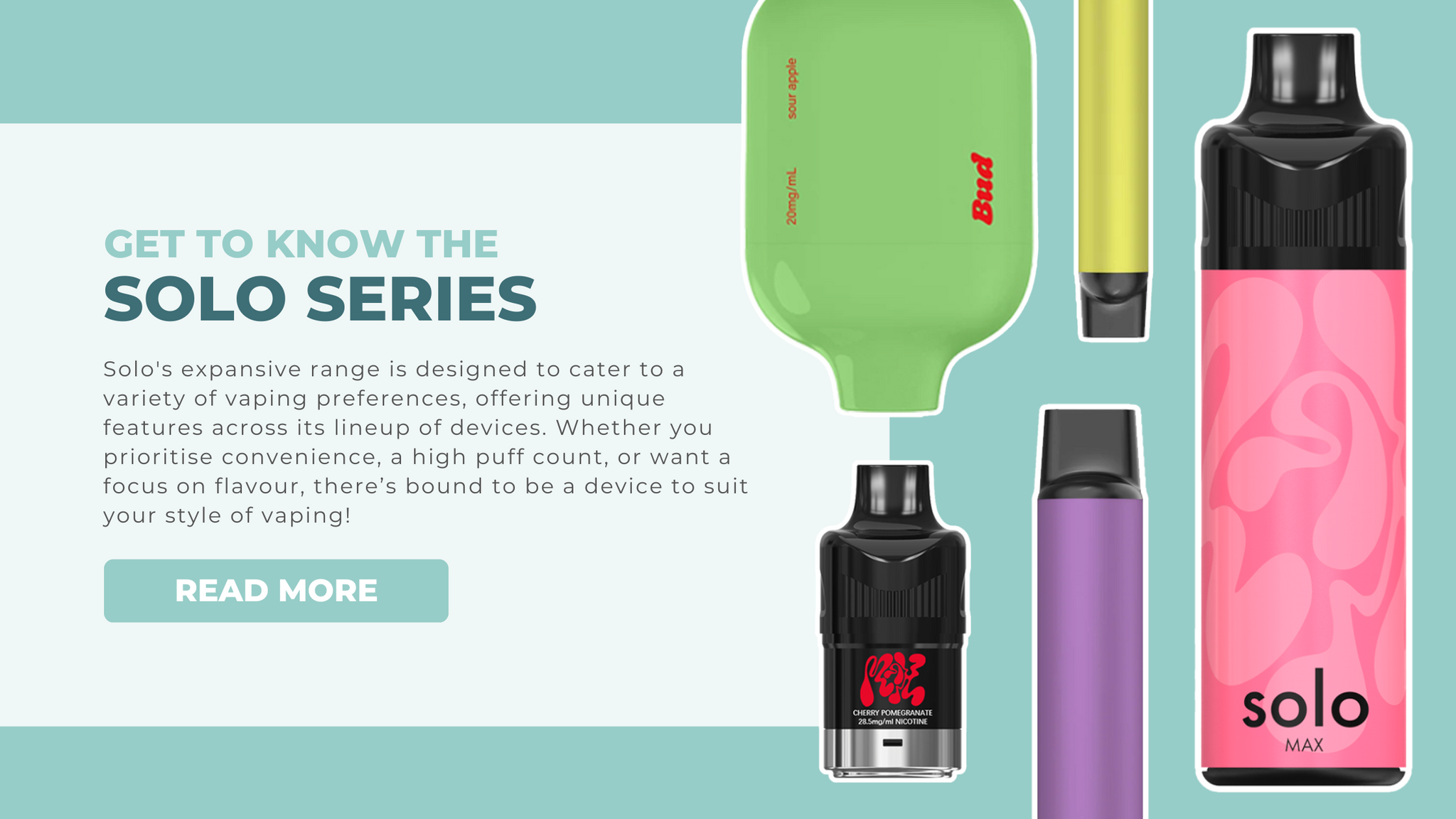 Get to know the Solo Series! – VAPELAB