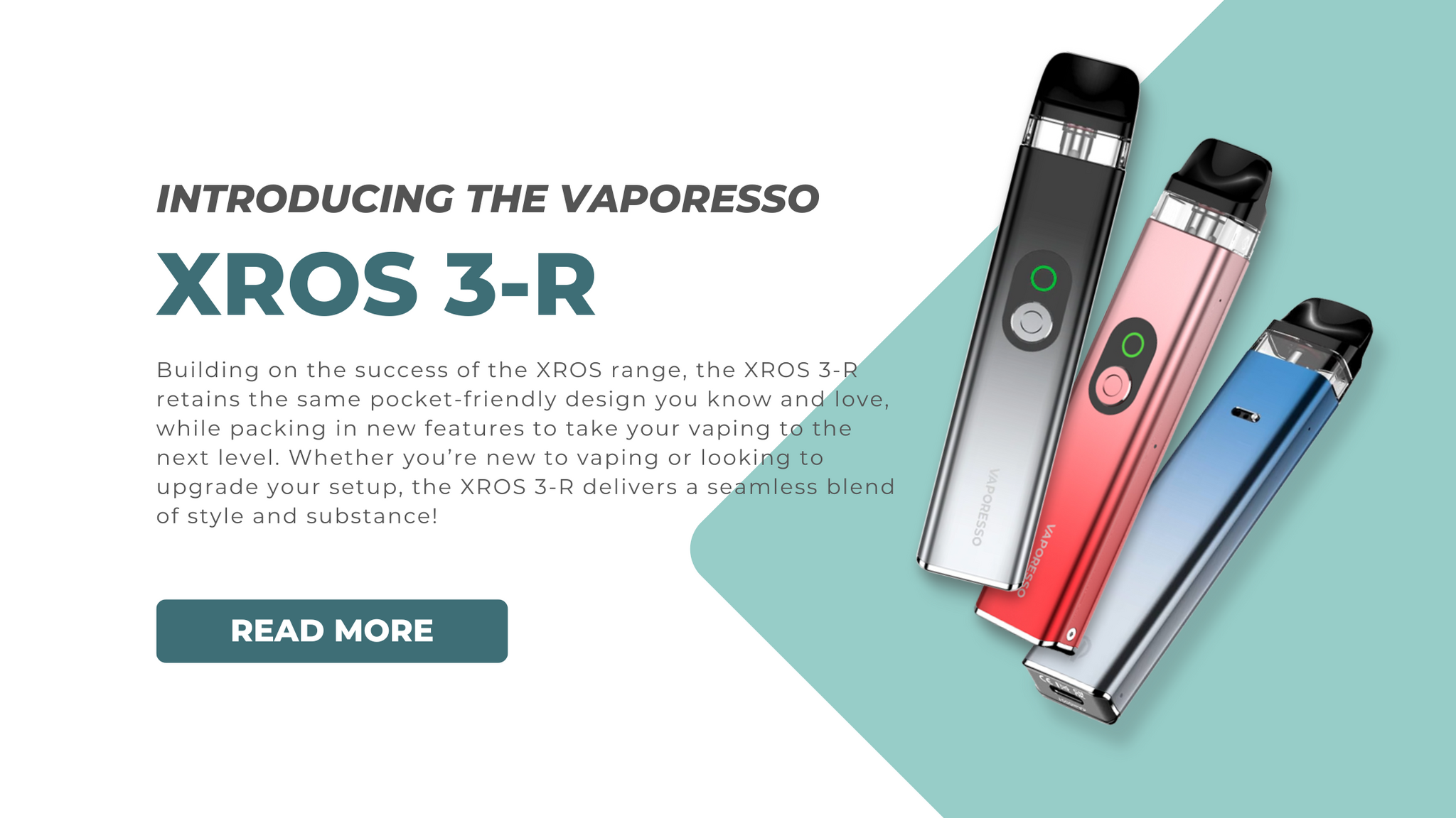 Introducing the Vaporesso XROS 3-R – VAPELAB