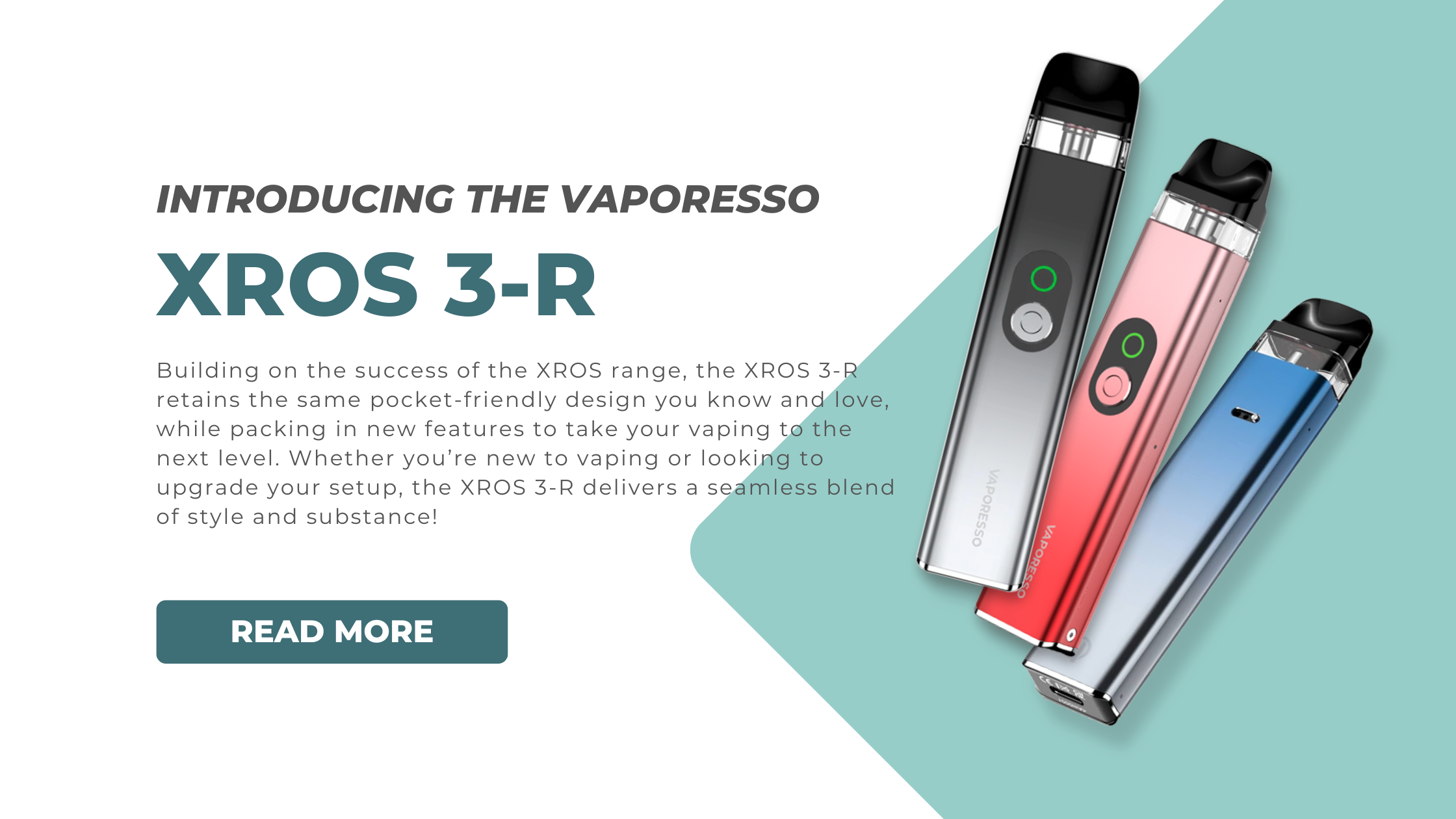 Introducing the Vaporesso XROS 3-R VAPELAB Introducing the Vaporesso XROS 3-R VAPELAB