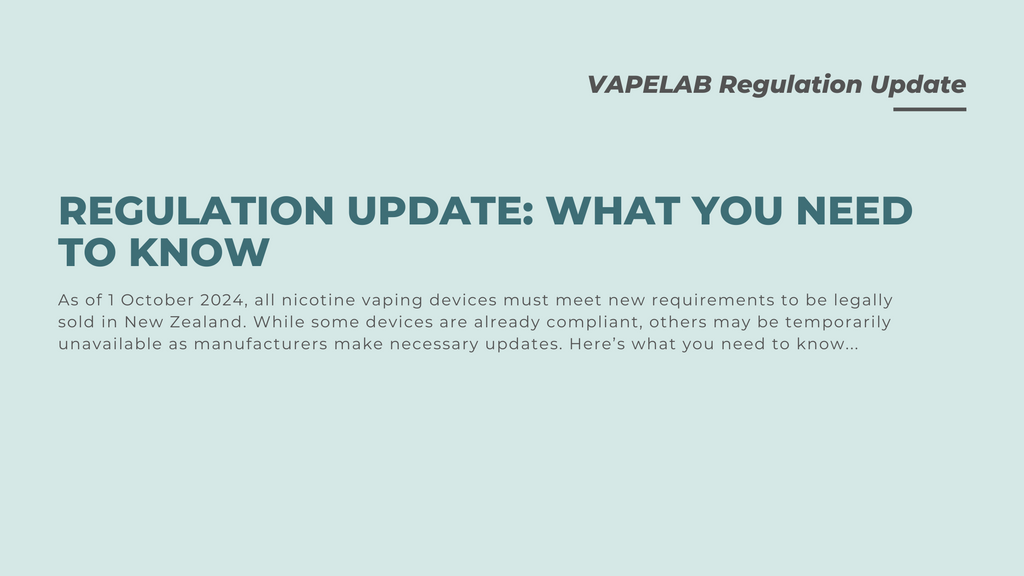 Regulation Update: What You Need to Know