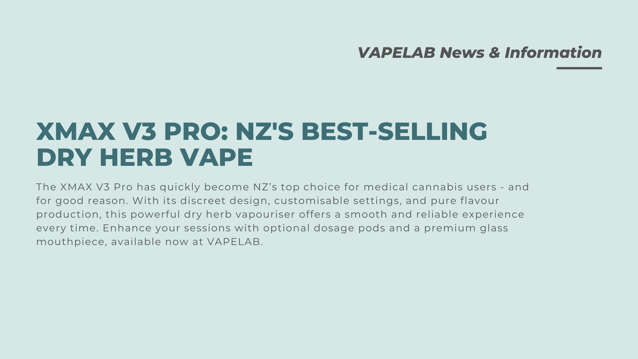 XMAX V3 Pro - VAPELAB NZ Best-Selling Medical Cannabis Vape XMAX V3 Pro - VAPELAB NZ Best-Selling Medical Cannabis Vape