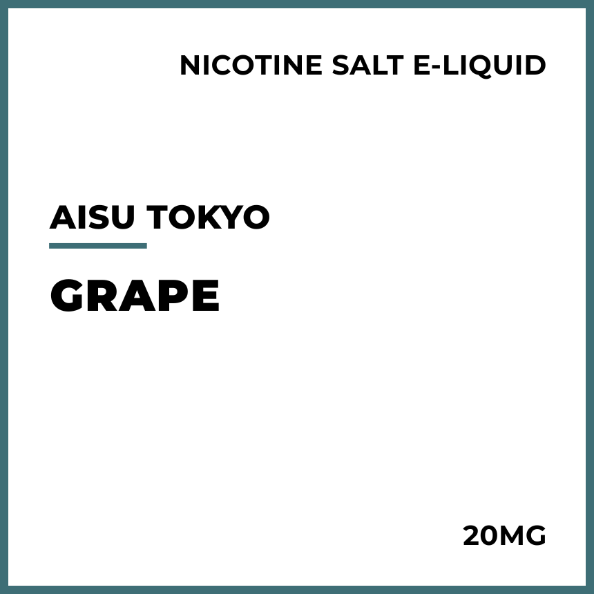 ZAP! AISU Tokyo Salts - Grapelicious | VAPELAB: NZ Vape Shop