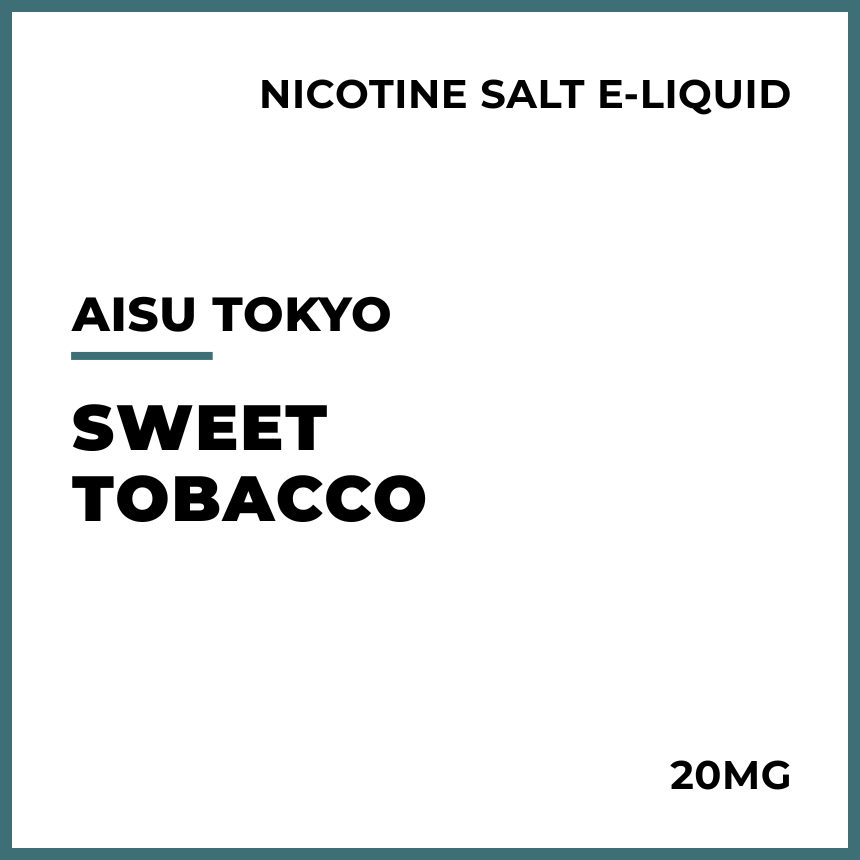 ZAP! AISU Tokyo Salts - Rich Tobacco
