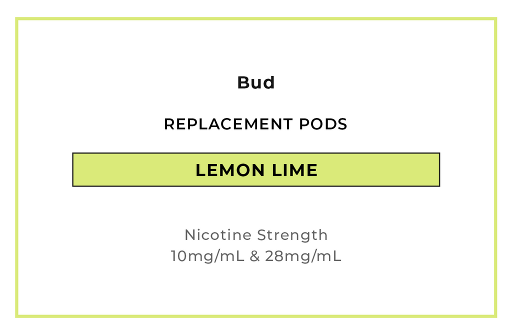Buy Bud Lemon Lime Replacement Vape Pods online in NZ at VAPELAB