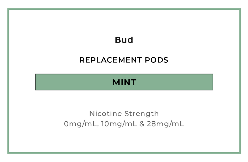 Buy Bud Mint Vape Pods online in NZ at VAPELAB