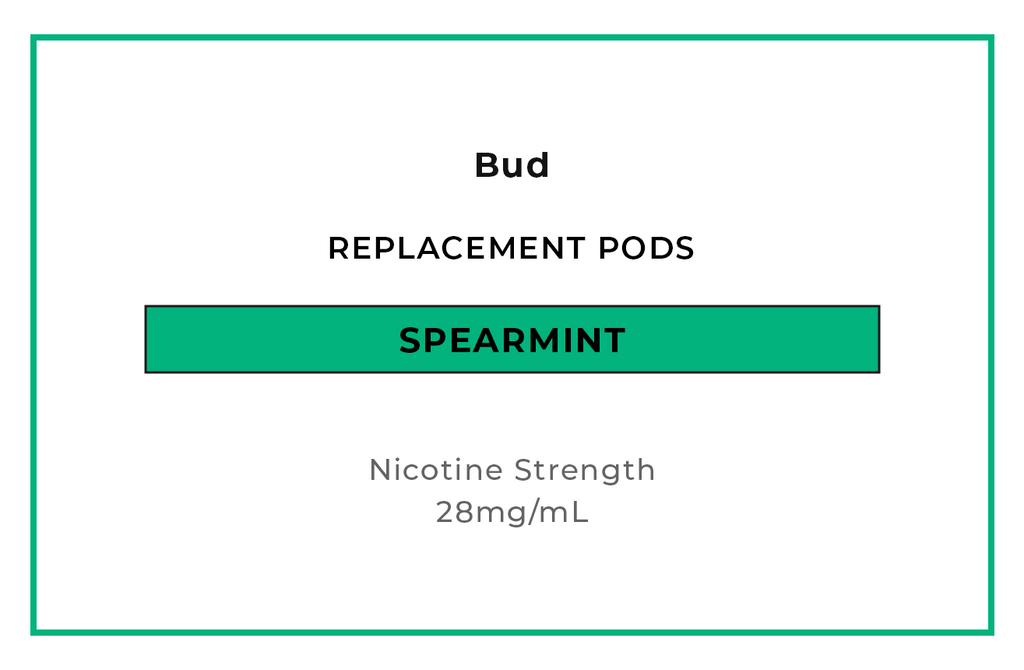 Buy Bud Spearmint Vape Pods online in NZ at VAPELAB
