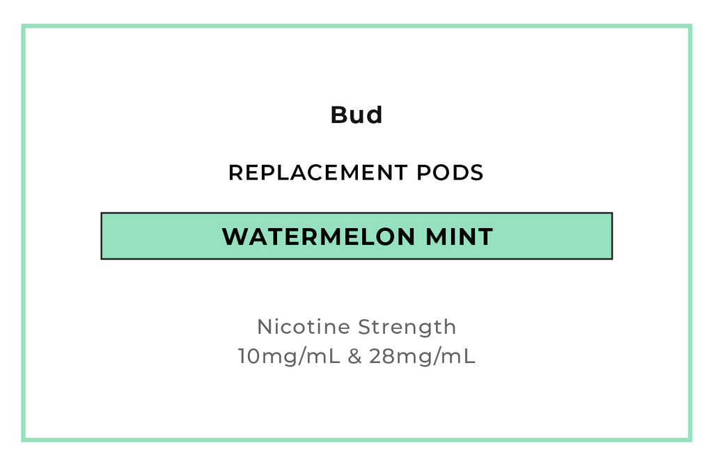 Buy Bud Watermelon Mint Replacement Vape Pods online in NZ at VAPELAB