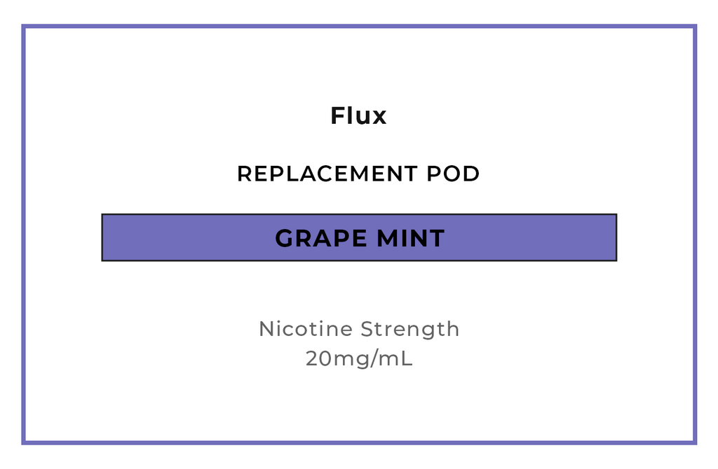 Buy Flux Grape Mint Vape Pods online in NZ at VAPELAB