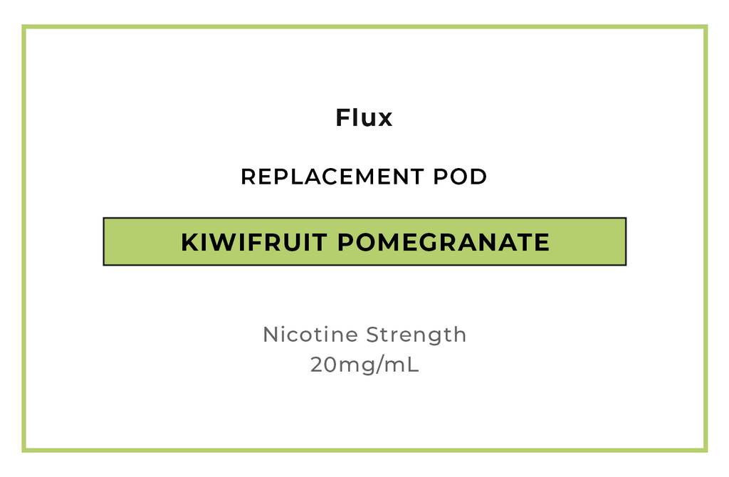 Buy Flux Kiwifruit Pomegranate Vape Pods online in NZ at VAPELAB