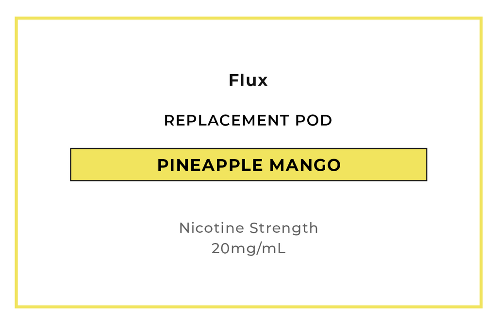 Buy Flux Pineapple Mango Vape Pods online in NZ at VAPELAB