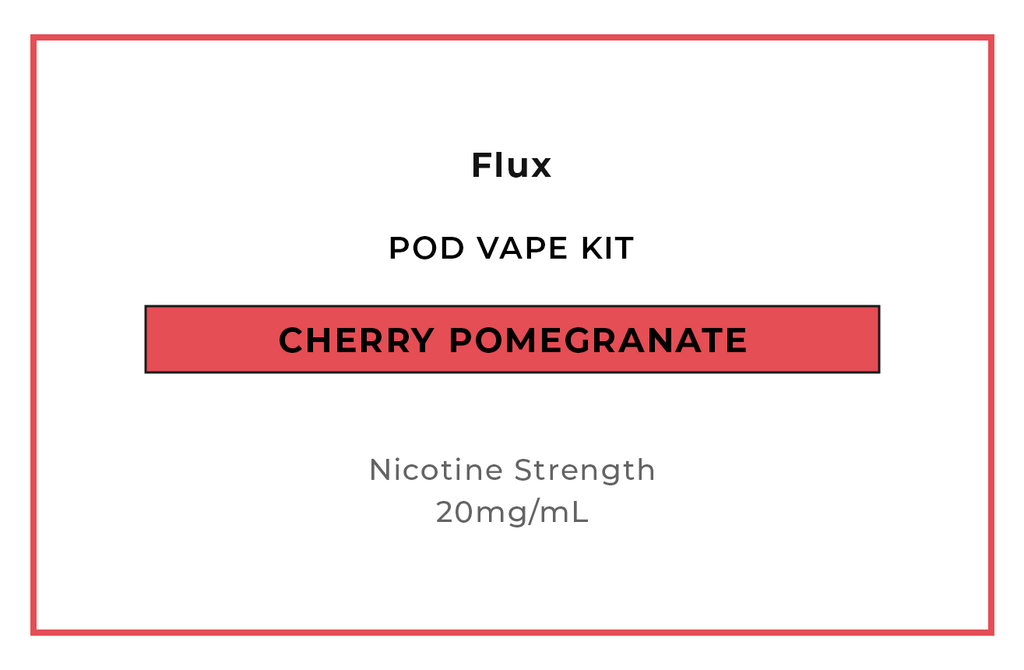 Buy Flux Pod Vape Kit Cherry Pomegranate online in NZ at VAPELAB