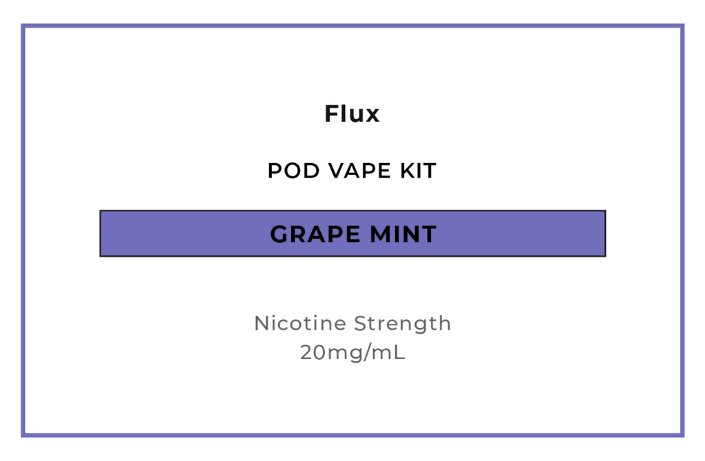 Shop Flux Pod Vape Kit Grape Mint online in NZ at VAPELAB