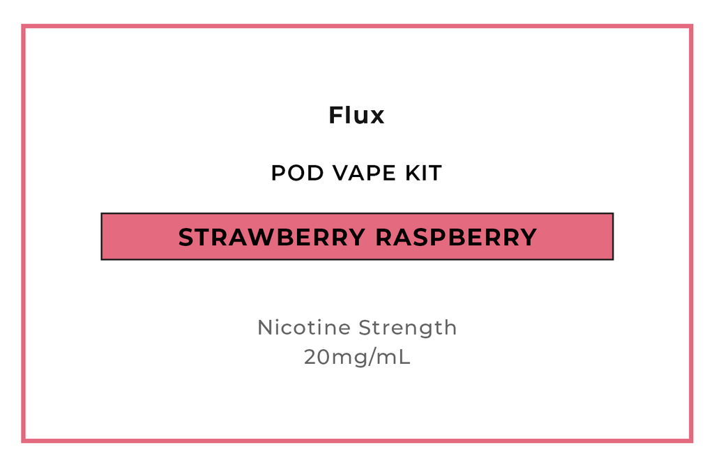 Buy Flux Strawberry Raspberry Pod Vape Kits online in NZ at VAPELAB
