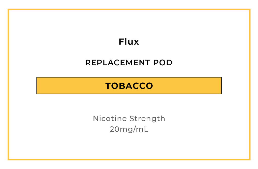 Buy Flux Vape Pods Tobacco online in NZ at VAPELAB
