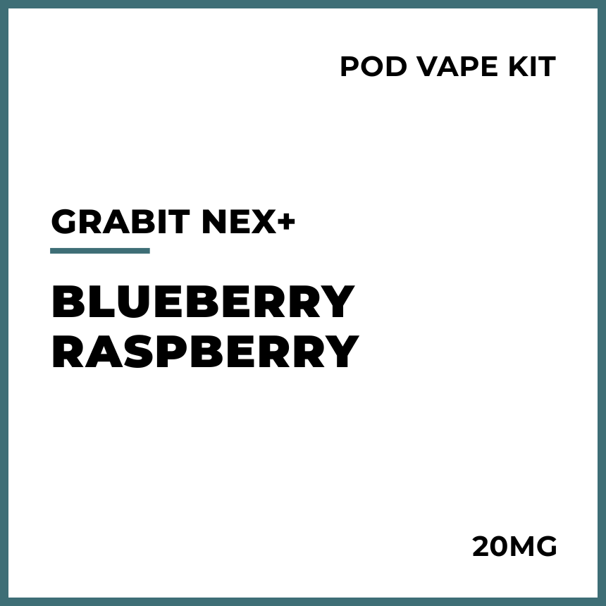 Shop Grabit NEX+ Disposable Pod Vape in Blueberry Raspberry Online at VAPELAB NZ