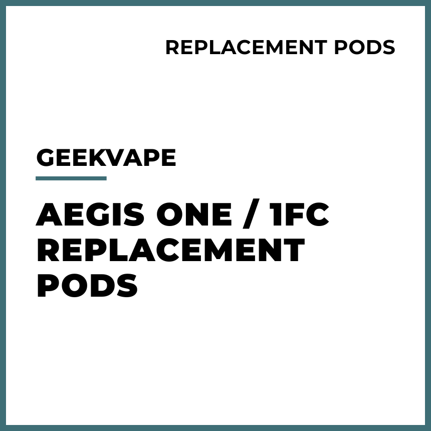 Shop Geekvape Aegis One / 1FC Replacement Pods (3 Pack) VAPELAB Shop Geekvape Aegis One / 1FC Replacement Pods (3 Pack) VAPELAB