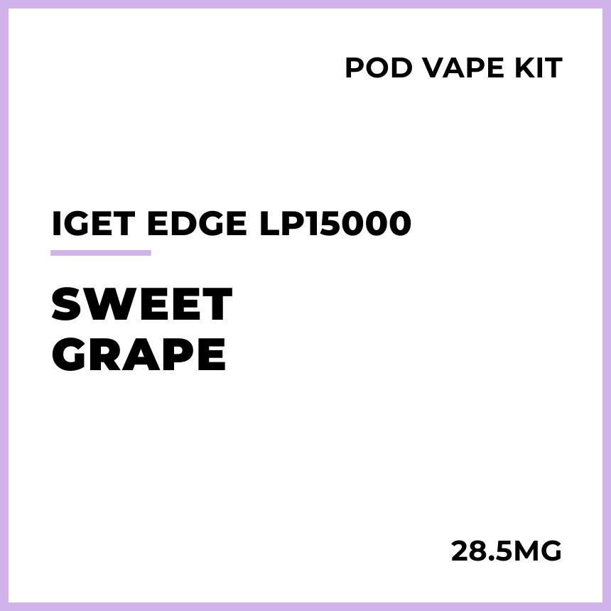 IGET Edge Pre-filled Vape Kit | VAPELAB Wellington IGET Edge Pre-filled Vape Kit | VAPELAB Wellington