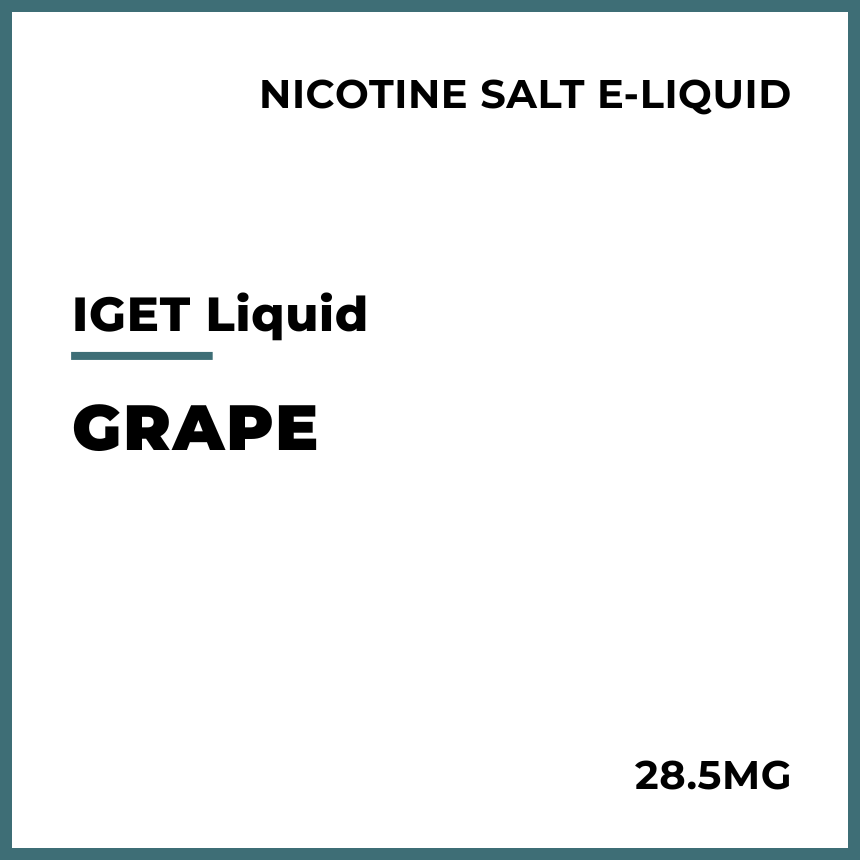 Shop IGET Liquid Nicotine Salt Grape online in NZ at VAPELAB: New Zealand's best vape shop