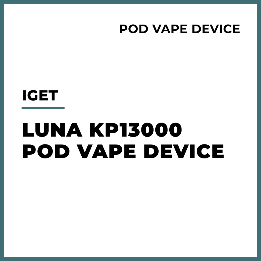IGET LUNA KP13000 Pre-filled Vape Device | VAPELAB NZ IGET LUNA KP13000 Pre-filled Vape Device | VAPELAB NZ
