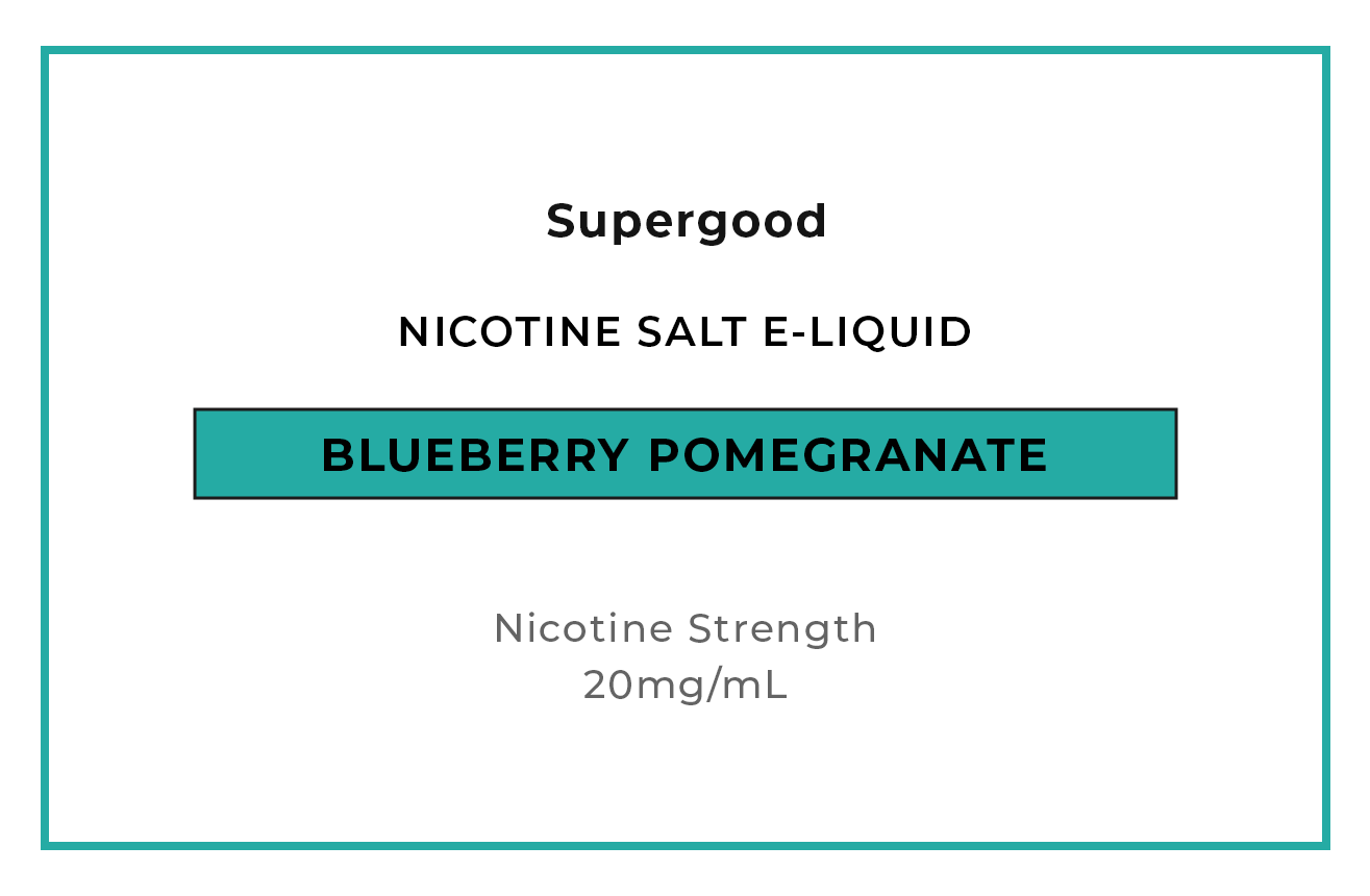 Supergood Salts - Blue Pom Mojito | VAPELAB: Vape Store NZ Supergood Salts - Blue Pom Mojito | VAPELAB: Vape Store NZ