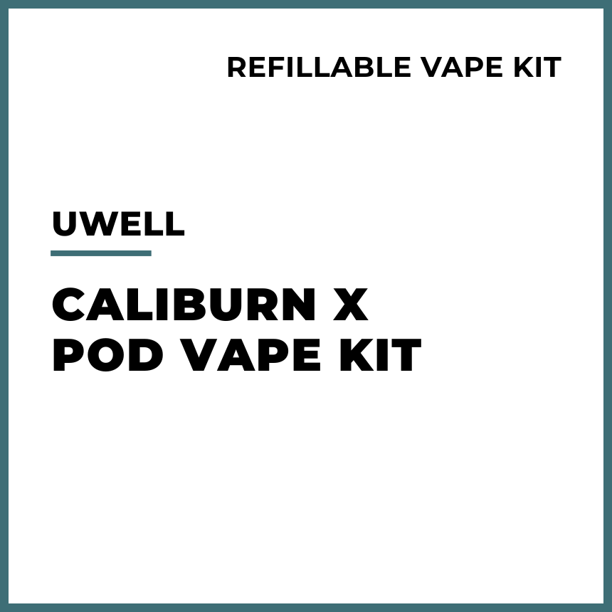 Shop UWELL Caliburn X Pod Kit Online at VAPELAB NZ Shop UWELL Caliburn X Pod Kit Online at VAPELAB NZ