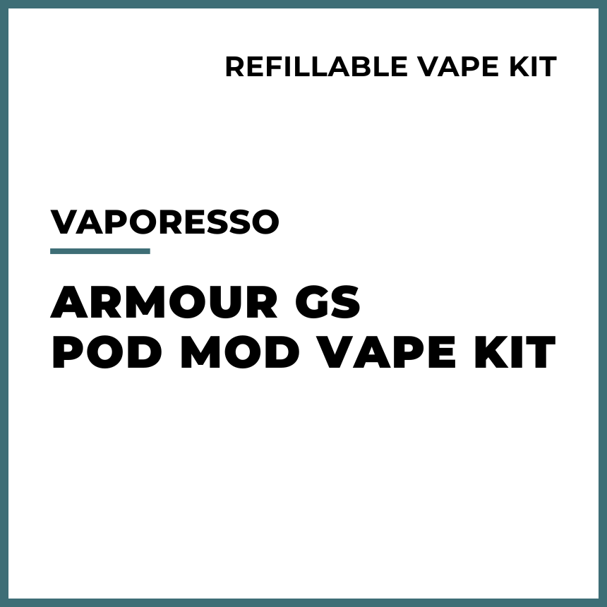 Shop Vaporesso - Armour GS Pod Mod Vape Kit Online in NZ VAPELAB Shop Vaporesso - Armour GS Pod Mod Vape Kit Online in NZ VAPELAB
