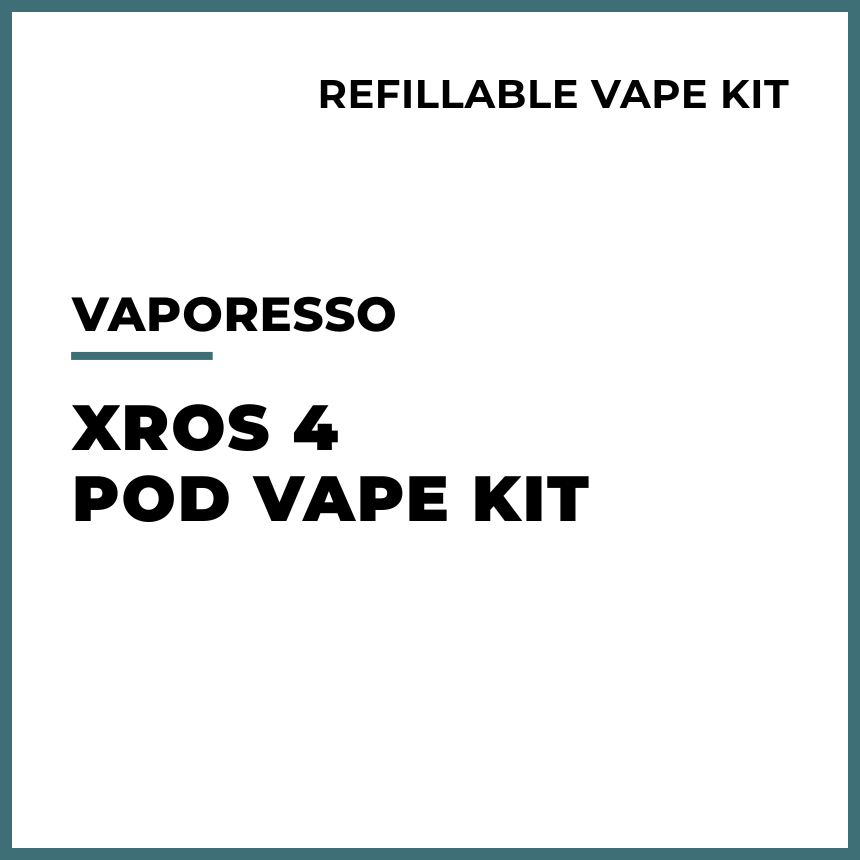 vaporesso xros 4 troubleshooting Vaporesso XROS 4 Review: Fourth Time's the Charm main image 1