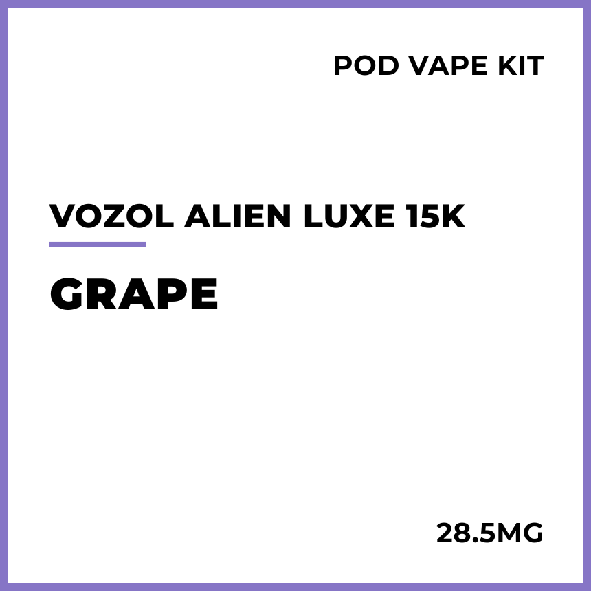 Vozol Alien Luxe 15K Pod Vapes & Replacement Pods – VAPELAB