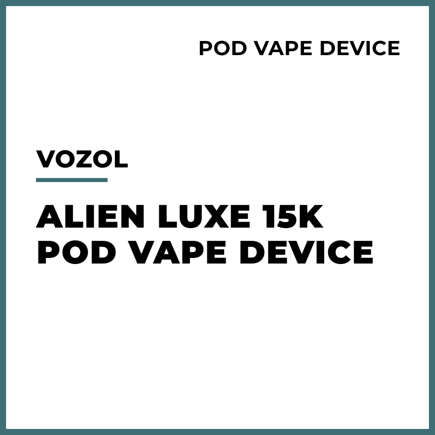 Vozol Alien Luxe 15K Pod Vapes & Replacement Pods VAPELAB Vozol Alien Luxe 15K Pod Vapes & Replacement Pods VAPELAB