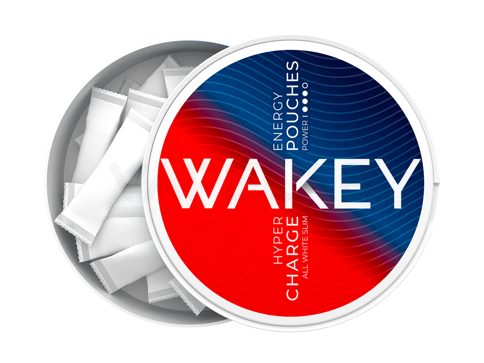 Buy Wakey Caffeine Pouches Hyper Charge Online at VAPELAB