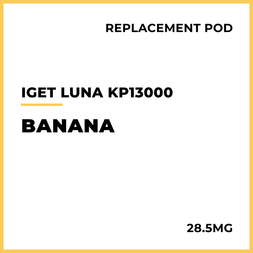 Buy IGET Luna KP13000 Pod Vapes & Replacement Pods – VAPELAB