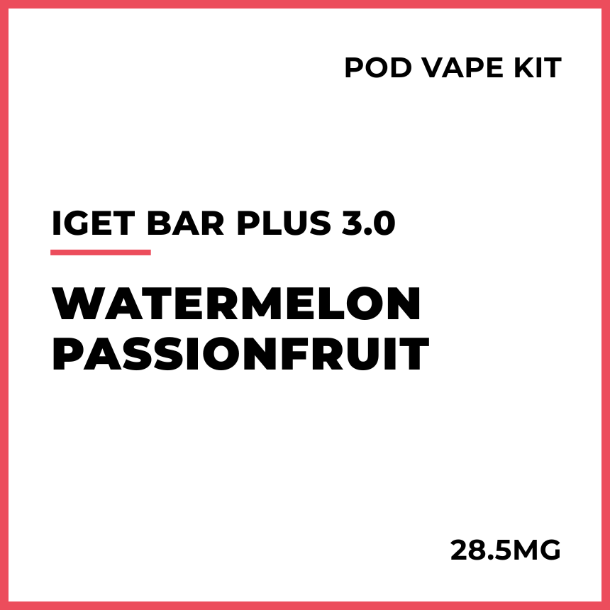 IGET Bar Plus 3.0 Pre-filled Vape Kit | VAPELAB NZ