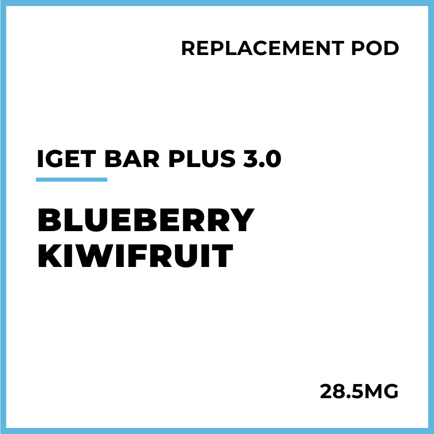 IGET Bar Plus 3.0 Pre-filled Replacement Pod - $18.95