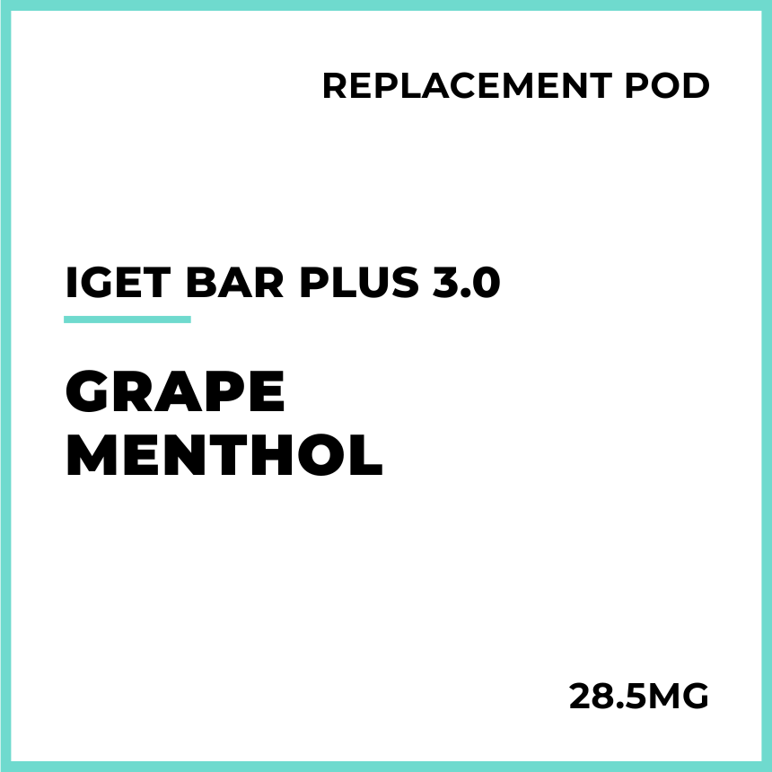 IGET Bar Plus 3.0 Pre-filled Replacement Pod - $18.95 | VAPELAB