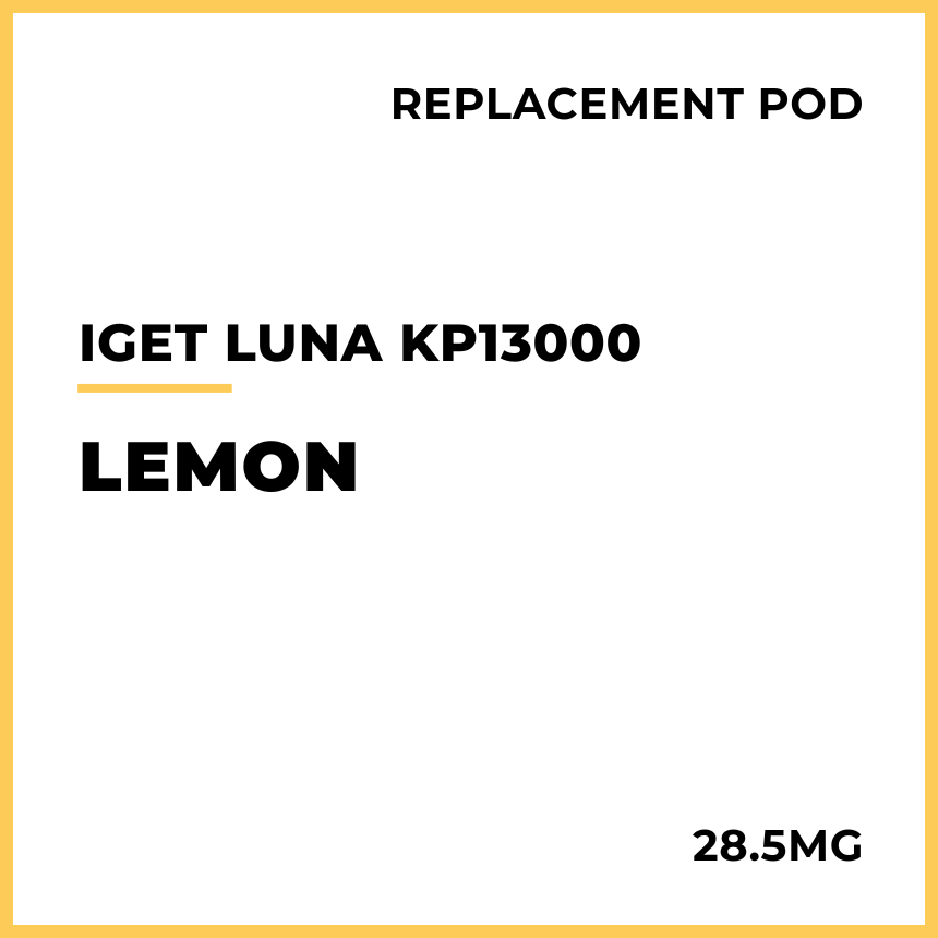 Buy IGET LUNA KP13000 Replacement Pods VAPELAB Buy IGET LUNA KP13000 Replacement Pods VAPELAB