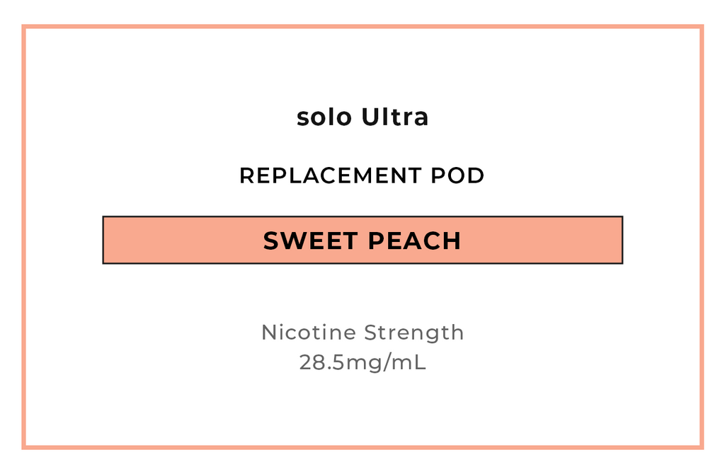 Buy solo Ultra Sweet Lychee Vape Pods online in NZ at VAPELAB