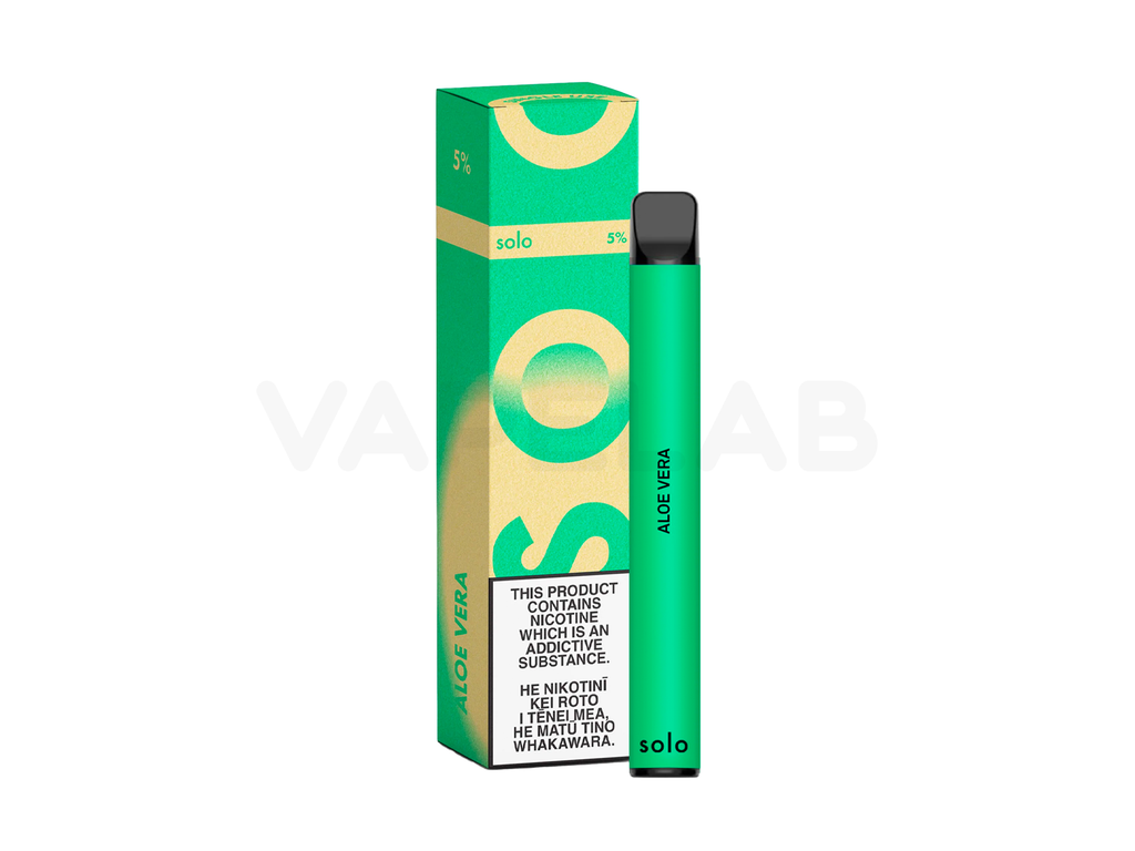 Solo Single-use Vape Device - Aloe Vera 50mg Salt Nicotine