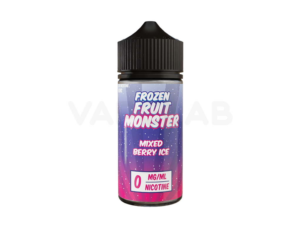 Mixed Berry Ice 100mL E-liquid by Frozen Fruit Monster. Available in 0mg, 3mg & 6mg Freebase Nicotine.